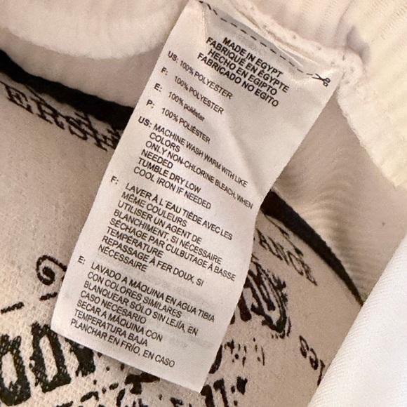 adidas Golf XL White Ribbed Full-Zip Bomber Jacket - Picture 7 of 10